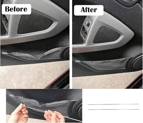 For Smart 451 Fortwo Car Door Storage Pockets Repair Steel Bars 2009-2014 Year Pack of 2 in Kuwait