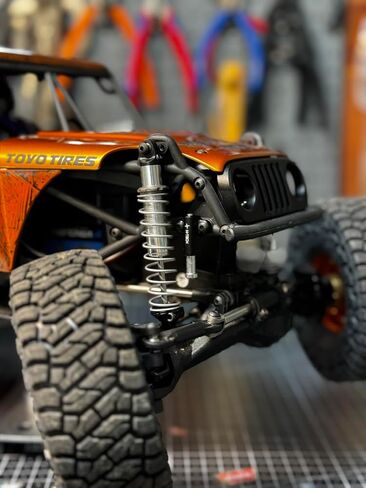 توقفات صدمات معدنية من الألومنيوم من H-TECH RC CNC متوافقة مع ملحقات Vanquish H10 Optic 1/10 in Kuwait