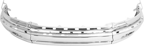 KUAFU Front Bumper Face Bar Compatible with 2000-2006 Toyota Tundra Replacement for 521010C020 TO1002170 Bumper Cover Impact Bar Chrome Silvery Steel 3Pieces in Saudi Arabia