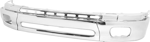 KUAFU Front Bumper Face Bar Compatible with 2000-2006 Toyota Tundra Replacement for 521010C020 TO1002170 Bumper Cover Impact Bar Chrome Silvery Steel 3Pieces in Saudi Arabia
