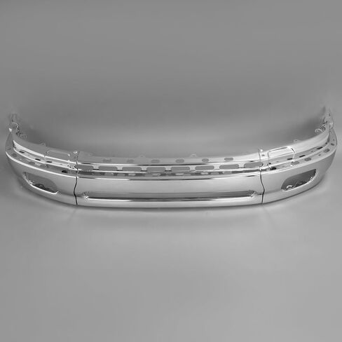 KUAFU Front Bumper Face Bar Compatible with 2000-2006 Toyota Tundra Replacement for 521010C020 TO1002170 Bumper Cover Impact Bar Chrome Silvery Steel 3Pieces in Saudi Arabia