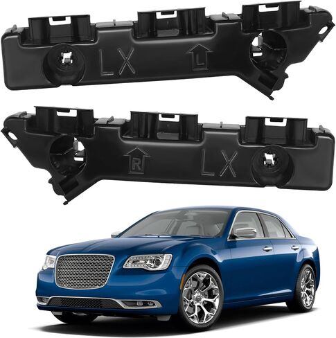 TOPUS For Chrysler 300 Bumper Cover Bracket 2011-2021, Pair of Front Bumper Retainer Support Lower Bracket Replacement For CH1042113 CH1043113 191275331712 57010401AD 57010402AD Left & Right side in Saudi Arabia