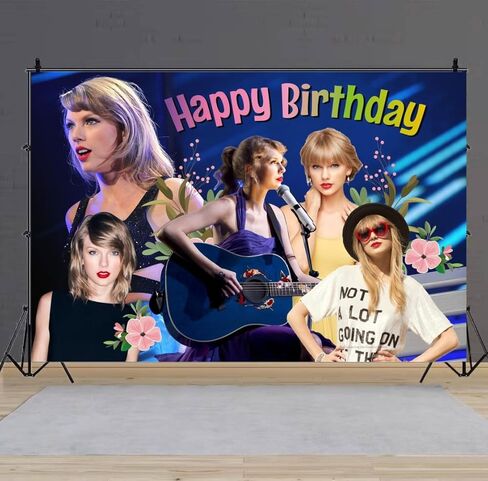 تايلور عيد ميلاد سعيد خلفية عيد ميلاد ديكورات الحائط لمستلزمات حفلات تايلور (5x3ft) in Kuwait