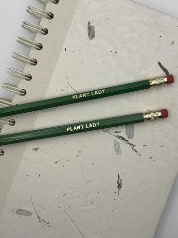 Plant Lady Pencils, Plant Lover Gift Set, Novelty Pencils, 6-Pack in Saudi Arabia