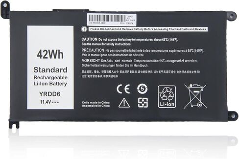 بطارية J0PGR متوافقة مع Dell Latitude 12 5285 E5285 5290 2 في 1 سلسلة T17G T17G001 T17G002 0J0PGR JOPGR 0RDYCT RDYCT 1WND8 X16TW 0X16TW 0FTH6F FTH6F 7.6V 42Wh in Saudi Arabia