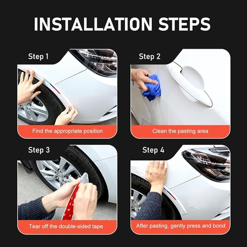 2 PCS Car Wheel Arch Protectors, Silicone Auto Wheel Tire Eyebrow Strips, Self-Adhesive Fender Flare Arch Lip Trim Strips Protector, Fender Flare Decoration Sticker for Most Cars (Black) in Saudi Arabia