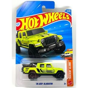 Hot Wheels '20 Jeep Gladiator [Green] Truckin' Along 2/5, 14/250, 1:64 Scale Diecast Toy Vehicle in Kuwait