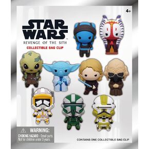 حرب النجوم الحلقة. III، مشبك حقيبة إسفنجي ثلاثي الأبعاد من Revenge of The Sith - Monogram Int. مشبك حقيبة قابل للجمع - حقيبة عمياء in Saudi Arabia