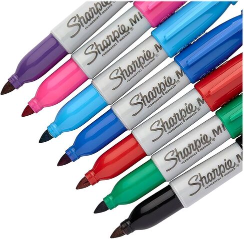 Sharpie 100405 Mini Permanent Markers Fine Point Assorted Bulk (35111) in Saudi Arabia