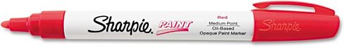 Sharpie 35550 Permanent Paint Marker Medium Point Red in Saudi Arabia