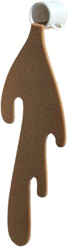Bookmark 2 Pcs Coffee Spill Design for Book Lovers and Coffee Enthusiasts, PU Leather in Saudi Arabia