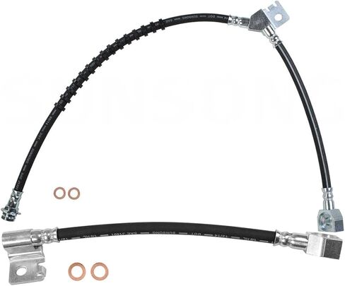 2PCS Rear Brake Line Brake Hydraulic Hose Liner Brake Fits Ford Explorer 1995-2001 Fits Ford Explorer Sport Trac 2003-2005 in Saudi Arabia