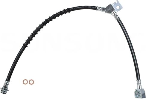 2PCS Rear Brake Line Brake Hydraulic Hose Liner Brake Fits Ford Explorer 1995-2001 Fits Ford Explorer Sport Trac 2003-2005 in Saudi Arabia