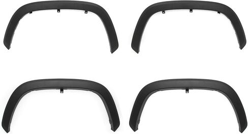 FREEMOTOR802 Compatible with 2022-2025 Toyota Tundra All Models Fender Flares, OE Style 4PCS Textured Black PP Injection Truck Side Wheel Cover Protector Bodykits Replacement in Saudi Arabia