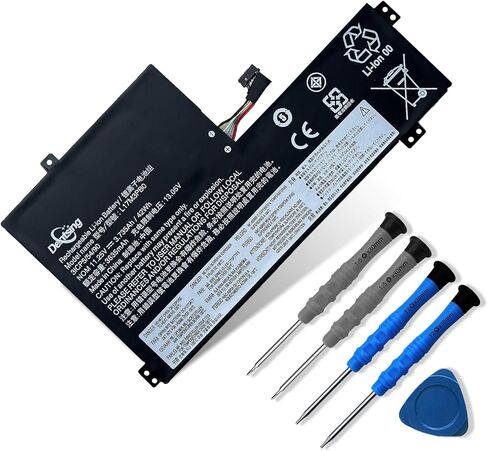 استبدال بطارية الكمبيوتر المحمول Dentsing L17M3PB0 لجهاز Lenovo Chromebook 100e 1st 2nd Gen 300e 2nd Gen 300e-81MB 500e 500e-81ES C340-11 S340-14 Series Notebook L17L3PB0 L17C3PG0 L18D3PG1 11.25V 42Wh/3635mAh in Kuwait