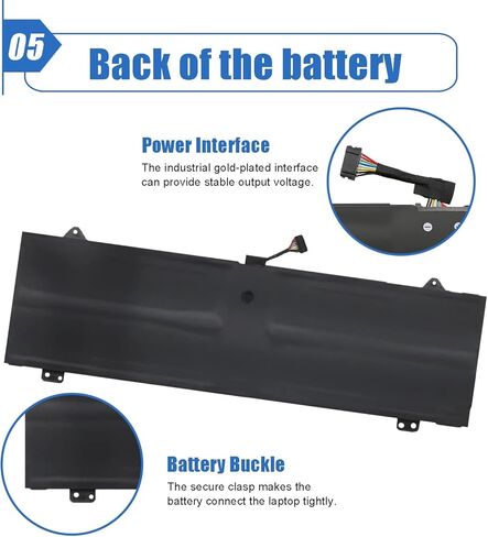 Dentsing L17M3PB0 Laptop Battery Replace for Lenovo Chromebook 100e 1st 2nd Gen 300e 2nd Gen 300e-81MB 500e 500e-81ES C340-11 S340-14 Series Notebook L17L3PB0 L17C3PG0 L18D3PG1 11.25V 42Wh/3635mAh in Saudi Arabia