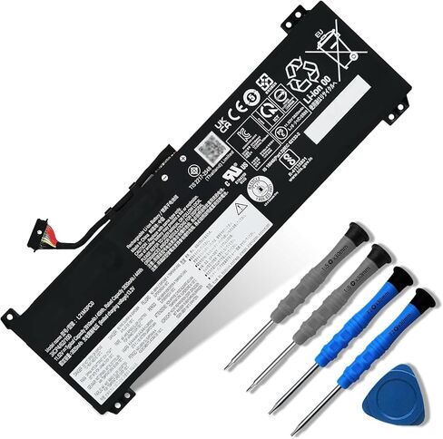 Dentsing L17M3PB0 Laptop Battery Replace for Lenovo Chromebook 100e 1st 2nd Gen 300e 2nd Gen 300e-81MB 500e 500e-81ES C340-11 S340-14 Series Notebook L17L3PB0 L17C3PG0 L18D3PG1 11.25V 42Wh/3635mAh in Saudi Arabia