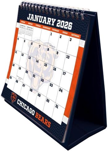 Chicago Bears 2026 Easel Desk Calendar in Saudi Arabia