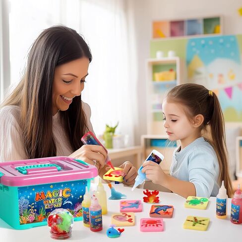 مجموعة ألعاب قزم الماء السحرية من Knfdnbda للأطفال، جل مياه المحيط الخيالي ثلاثي الأبعاد، مجموعة أدوات يدوية سحرية اسفنجية DIY، هدية للأولاد والبنات في أعياد الميلاد، والكريسماس، ومفضلات الحفلات للأطفال in Saudi Arabia