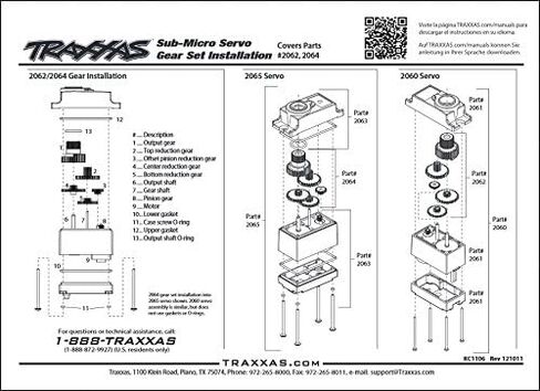 Traxxas 2065 Sub-Micro Waterproof Servo in Saudi Arabia