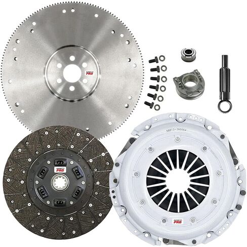 ClutchMaxPRO Performance Stage 2 Clutch Kit with Flywheel Compatible with 1977-1982 Ford Bronco F100 F150 F250 F350 1980-1982 Ford E100 E150 E250 E350 Econoline (CP07015HD-FW167935-ST2) in Saudi Arabia