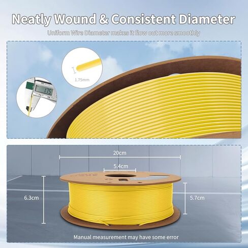 3D Printing Filament high-Speed PLA Filament 1.75mm 300mm/s 1kg Cardboard Spool Dimensional Accuracy +/- 0.03 mm Fit Most 3D FDM Printer-Blue in Kuwait