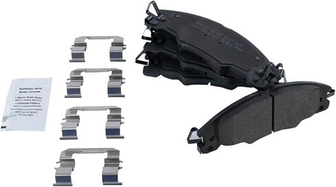 Front and Rear Brake Pad Set Semi Metallic Hardware Compatible with 2008-2011 Ford Focus in Saudi Arabia