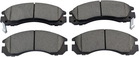 Front Rear Brake Pads Ceramic Hardware Compatible with 2009-2011 Mitsubishi Lancer in Saudi Arabia