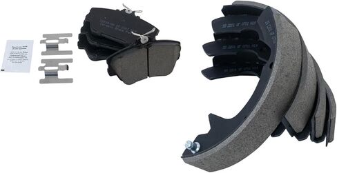 Front and Rear Brake Pads Ceramic Compatible with 1996-2007 Ford Taurus 2001-2005 Mercury Sable in Saudi Arabia