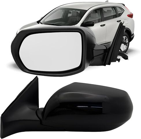 مرآة جانبية للسائق الأيسر متوافقة مع 2017 2018 2019 2020 2021 2022 Honda CRV مع زجاج كهربائي غير ساخن يدوي قابل للطي 3 دبابيس in Kuwait