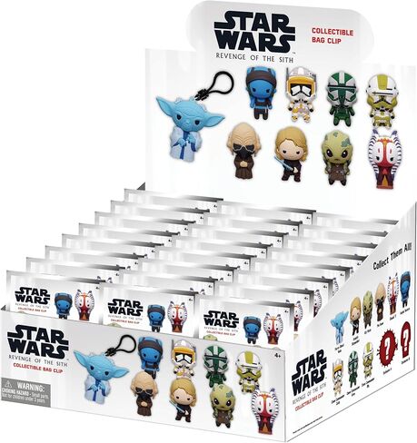 Star Wars Ep. III, Revenge of The Sith 3D Foam Bag Clip - Monogram Int. Collectible Bag Clip - Blind Bag in Saudi Arabia