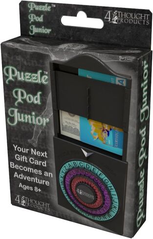 Puzzle Pod Junior - صندوق ألغاز لبطاقات الهدايا، حامل بطاقات النقود والهدايا، لغز المال لتحفيز الدماغ in Saudi Arabia