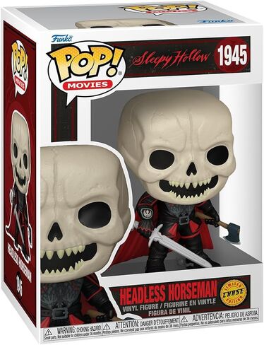 Funko Pop! Movies: Sleepy Hollow - Headless Horseman with Chase - Collectable Vinyl Figure - Gift Idea - Official Merchandise - Toys for Kids & Adults - Horror Fans - Model Figure for Collectors in Saudi Arabia