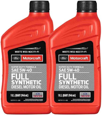 Genuine OEM Full Synthetic Diesel Motor Oil SAE 5W-40-2 Quart in Saudi Arabia