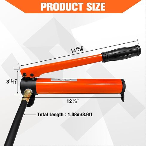 Porta Power Kit, 20 Ton Low Profile Hydraulic Jack with Manual Hydraulic Hand Pump Multi Section Jack, Kit of Porta Power，Mini Hydraulic Lifting Cylinders, Manual Low Profile Jack in Saudi Arabia