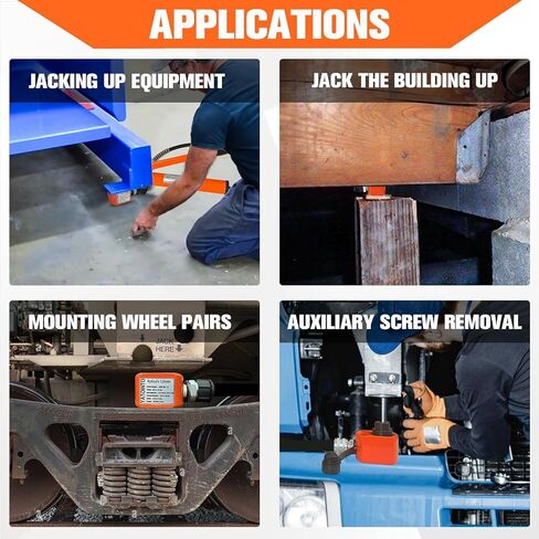 Porta Power Kit, 20 Ton Low Profile Hydraulic Jack with Manual Hydraulic Hand Pump Multi Section Jack, Kit of Porta Power，Mini Hydraulic Lifting Cylinders, Manual Low Profile Jack in Saudi Arabia