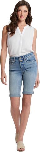 NYDJ Women's Briella Shorts Roll Cuff, Gold Coast in Saudi Arabia