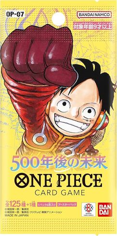 Bandai One Piece Card Game OP-07 500 Years in The Future Booster Pack (اليابانية) - 6 بطاقات in Saudi Arabia
