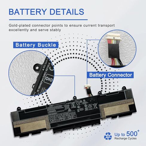 TA03XL 854108-850 Laptop Battery for Hp EliteBook 745 755 840 850 848 G3 G4 Series Hp ZBook 14U 15U G3 G4 Notebook HSTNN-IB7L 854047-1C1 996QA101H HSTNN-172C-4 HSTNN-175C-5 11.55V in Kuwait