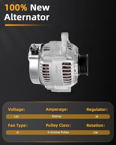مولد OCPTY 11250 96673483 مناسب لسيارة شيفروليه إكوينوكس 2008-2017 3.6L لسيارة شيفروليه لماليبو 2008-2012 3.6L لسيارة GMC Terrain 2013-2017 3.6L لسيارة Saturn Aura 2008-2009 3.6L in Saudi Arabia