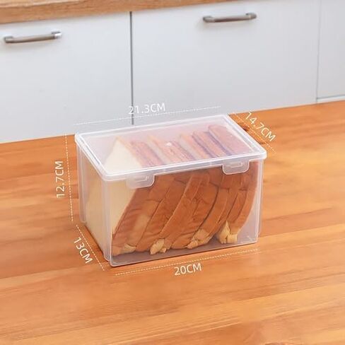 Generic Transparent Plastic Storage Box (19x9.5x8.5cm) - Simple, Portable, Manual in Saudi Arabia