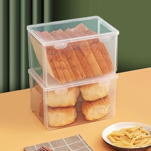 Generic Transparent Plastic Storage Box (19x9.5x8.5cm) - Simple, Portable, Manual in Saudi Arabia