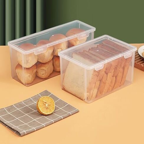 Generic Transparent Plastic Storage Box (19x9.5x8.5cm) - Simple, Portable, Manual in Saudi Arabia