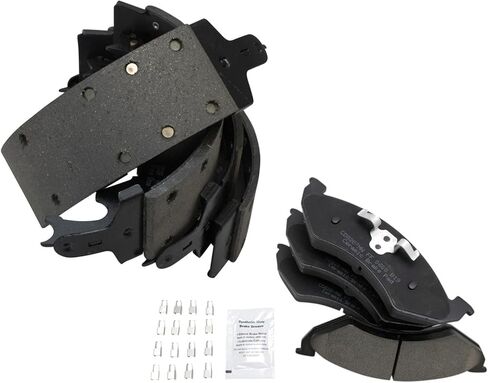 Front Rear Brake Pad Set Ceramic Compatible with 2000-2002 Dodge Dakota in Saudi Arabia