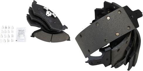 Front Rear Brake Pad Set Ceramic Compatible with 2000-2002 Dodge Dakota in Saudi Arabia