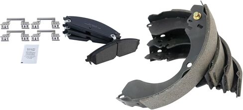 Front Brake Pads Ceramic Compatible with 2008-2009 Dodge Caliber in Saudi Arabia