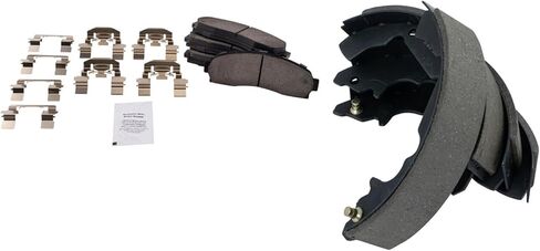 Front and Rear Brake Pads Ceramic Compatible with 2005-2006 Chevrolet Equinox 2006 Pontiac Torrent 2002-2007 Saturn Vue in Saudi Arabia