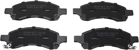 Front and Rear Brake Pads Ceramic Compatible with 2009-2012 Chevrolet Colorado 2009-2012 GMC Canyon in Saudi Arabia