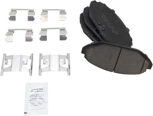 Front and Rear Brake Pad Set Ceramic Compatible with 1998-2002 Lincoln Town Car in Saudi Arabia