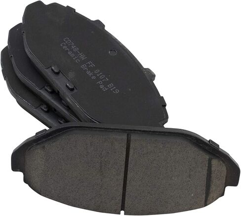 Front and Rear Brake Pad Set Ceramic Compatible with 1998-2002 Lincoln Town Car in Saudi Arabia